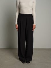 Pantalone palazzo gioia Nero Vicolo TAC1383;Pantalone palazzo gioia Nero Vicolo TAC1383 — foto 2;Pantalone palazzo gioia Nero Vicolo TAC1383 — foto 3;Pantalone palazzo gioia Nero Vicolo TAC1383 — foto 4