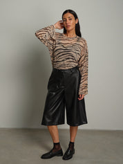 maglia tulle zebrata Beige Vicolo TAC1402;maglia tulle zebrata Beige Vicolo TAC1402 — foto 2;maglia tulle zebrata Beige Vicolo TAC1402 — foto 3;maglia tulle zebrata Beige Vicolo TAC1402 — foto 4;maglia tulle zebrata Beige Vicolo TAC1402 — foto 5