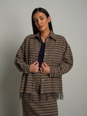Camicia quadro frange Cammello Vicolo TAC1622;Camicia quadro frange Cammello Vicolo TAC1622 — foto 2;Camicia quadro frange Cammello Vicolo TAC1622 — foto 3;Camicia quadro frange Cammello Vicolo TAC1622 — foto 4;Camicia quadro frange Cammello Vicolo TAC1622 — foto 5