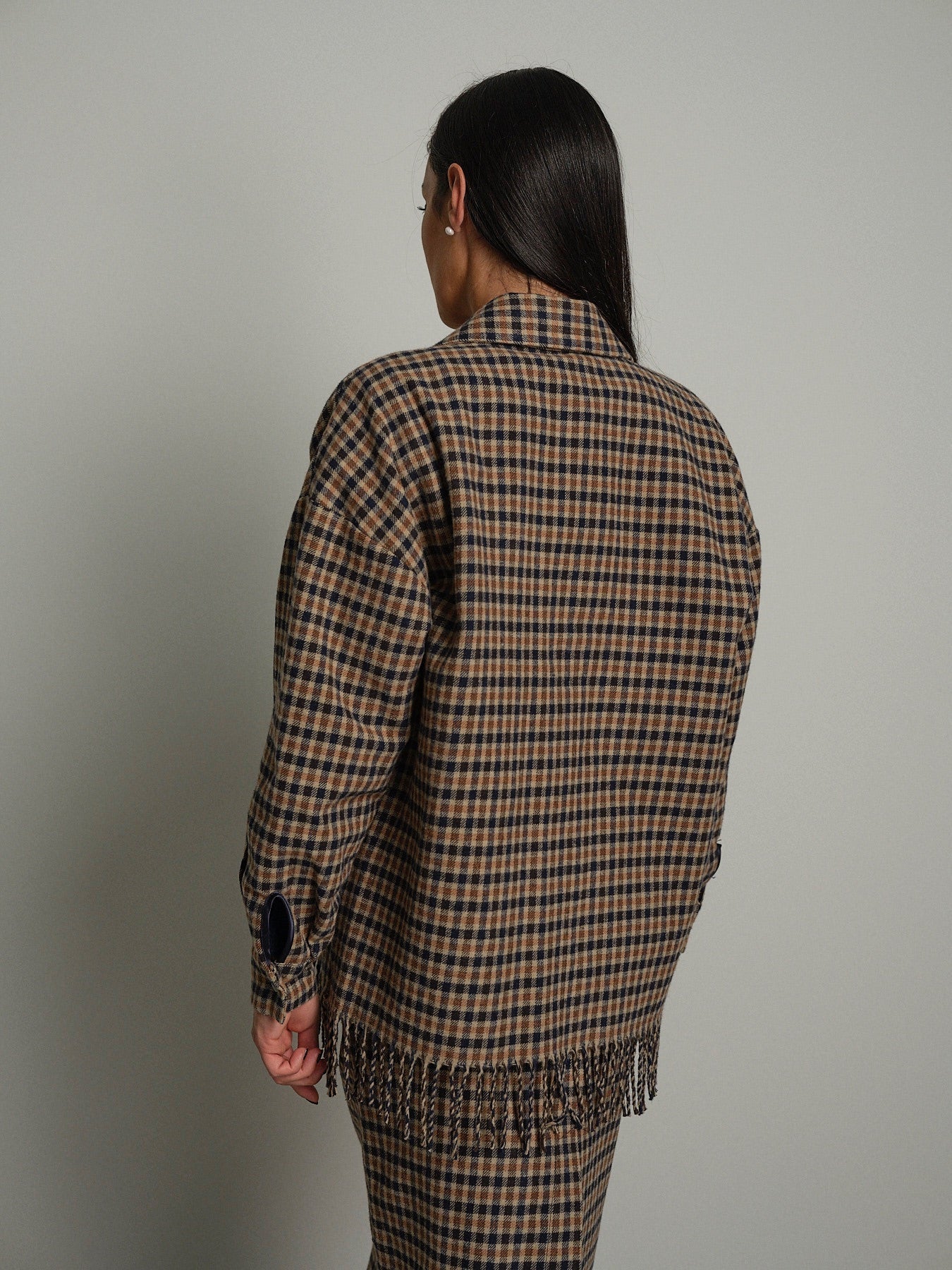 Camicia quadro frange Cammello Vicolo TAC1622;Camicia quadro frange Cammello Vicolo TAC1622 — foto 2;Camicia quadro frange Cammello Vicolo TAC1622 — foto 3;Camicia quadro frange Cammello Vicolo TAC1622 — foto 4;Camicia quadro frange Cammello Vicolo TAC1622 — foto 5