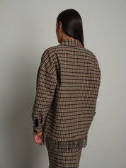 Camicia quadro frange Cammello Vicolo TAC1622;Camicia quadro frange Cammello Vicolo TAC1622 — foto 2;Camicia quadro frange Cammello Vicolo TAC1622 — foto 3;Camicia quadro frange Cammello Vicolo TAC1622 — foto 4;Camicia quadro frange Cammello Vicolo TAC1622 — foto 5
