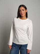 Maglia laccio retro - Bianco ottico