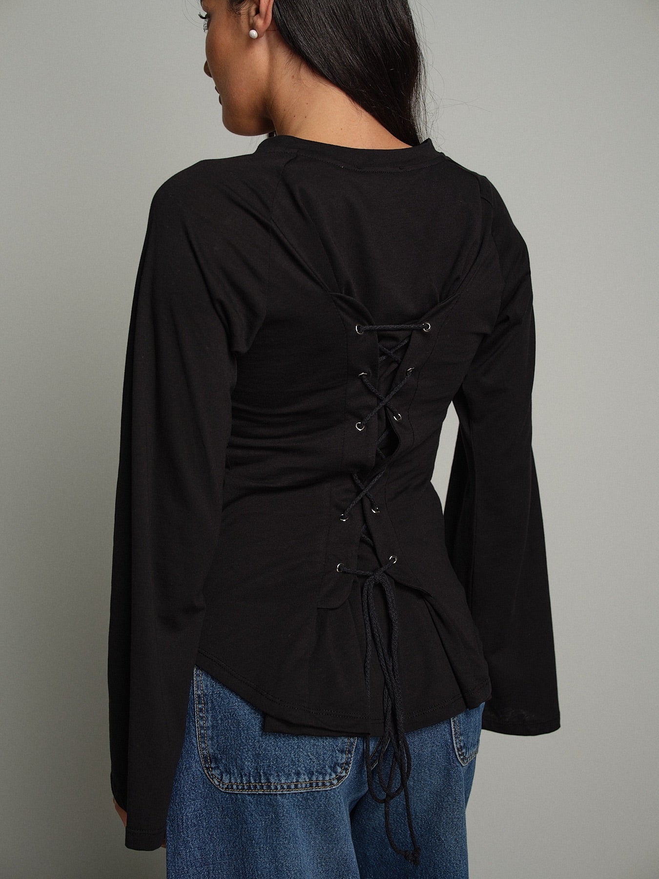 Maglia laccio retro Nero Vicolo TAC1661;Maglia laccio retro Nero Vicolo TAC1661 — foto 2;Maglia laccio retro Nero Vicolo TAC1661 — foto 3;Maglia laccio retro Nero Vicolo TAC1661 — foto 4;Maglia laccio retro Nero Vicolo TAC1661 — foto 5;Maglia laccio retro Nero Vicolo TAC1661 — foto 6