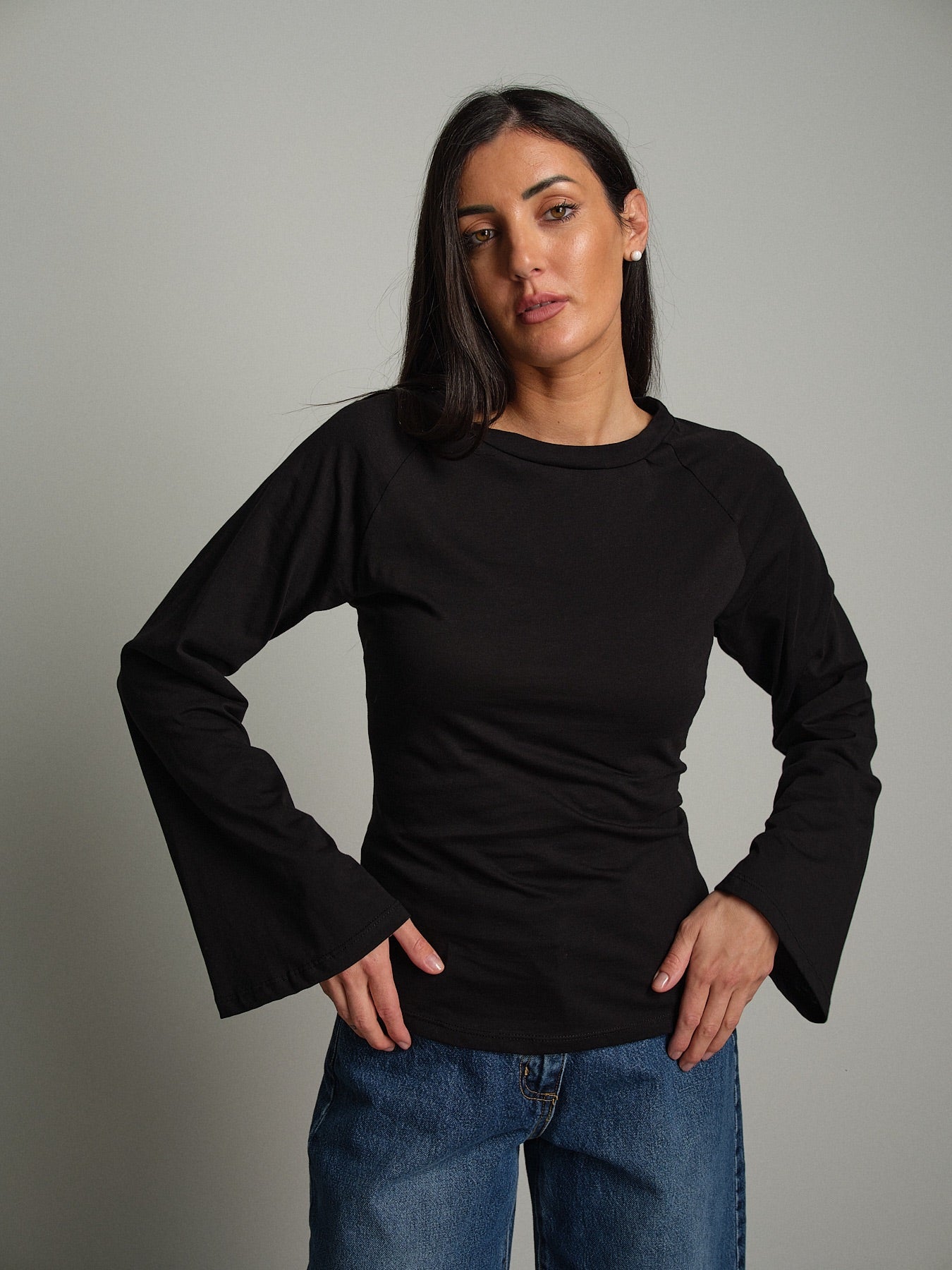 Maglia laccio retro Nero Vicolo TAC1661;Maglia laccio retro Nero Vicolo TAC1661 — foto 2;Maglia laccio retro Nero Vicolo TAC1661 — foto 3;Maglia laccio retro Nero Vicolo TAC1661 — foto 4;Maglia laccio retro Nero Vicolo TAC1661 — foto 5;Maglia laccio retro Nero Vicolo TAC1661 — foto 6