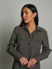 Abito camicia quadro Nero Vicolo TAC1668;Abito camicia quadro Nero Vicolo TAC1668 — foto 2;Abito camicia quadro Nero Vicolo TAC1668 — foto 3;Abito camicia quadro Nero Vicolo TAC1668 — foto 4;Abito camicia quadro Nero Vicolo TAC1668 — foto 5;Abito camicia quadro Nero Vicolo TAC1668 — foto 6
