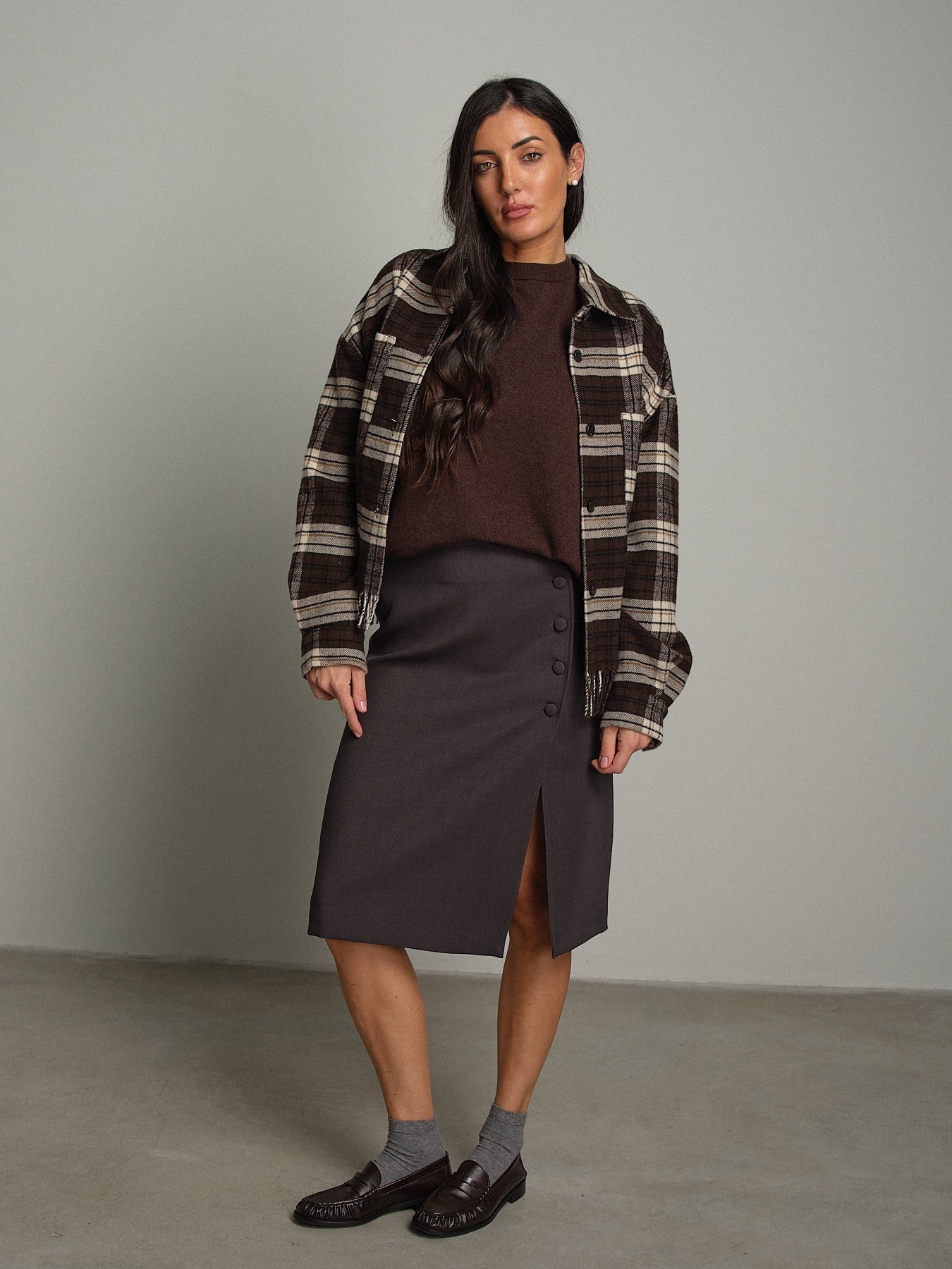 Camicia check quadro frange Moro Vicolo TAC1694;Camicia check quadro frange Moro Vicolo TAC1694 — foto 2;Camicia check quadro frange Moro Vicolo TAC1694 — foto 3;Camicia check quadro frange Moro Vicolo TAC1694 — foto 4