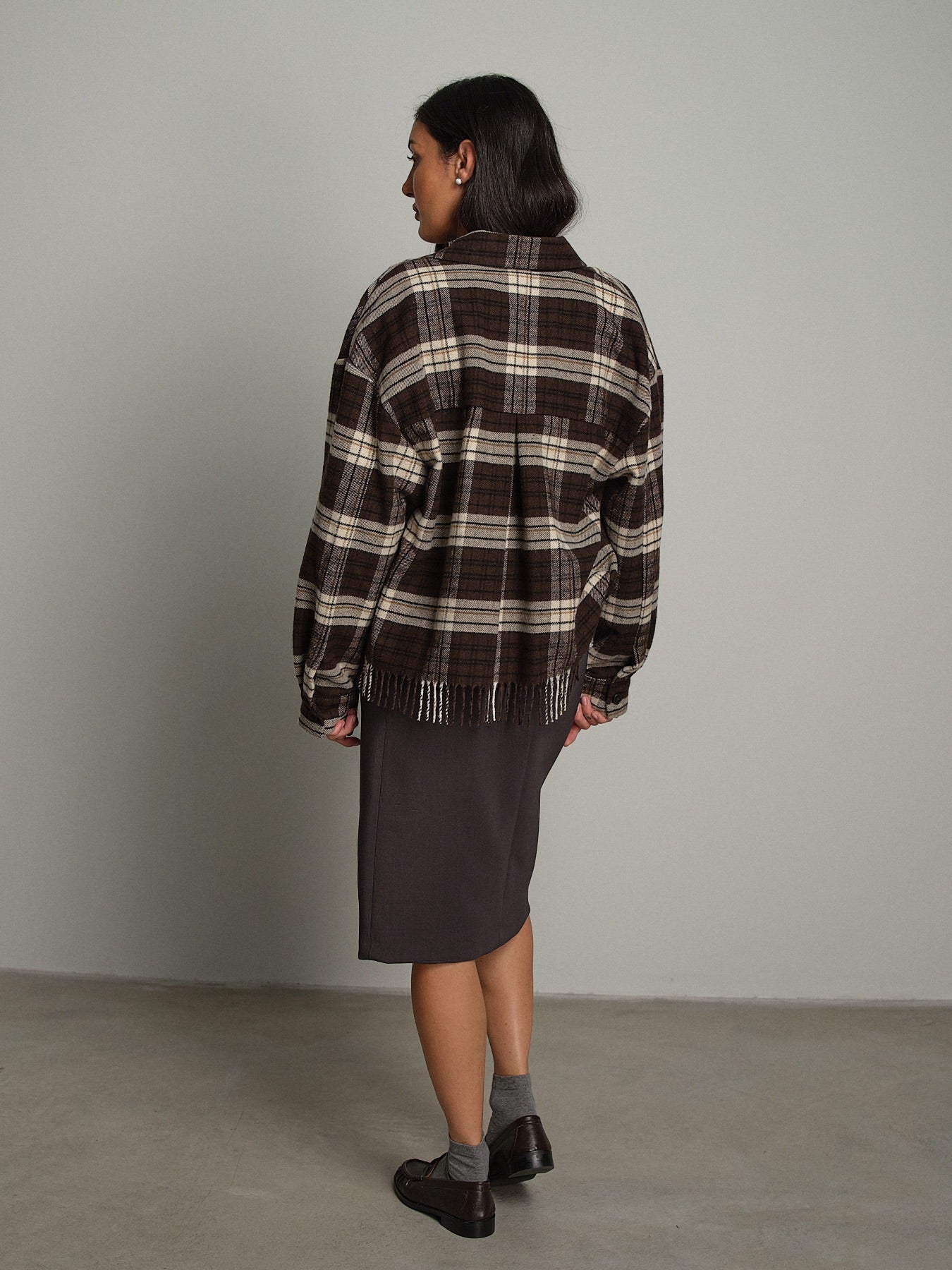 Camicia check quadro frange Moro Vicolo TAC1694;Camicia check quadro frange Moro Vicolo TAC1694 — foto 2;Camicia check quadro frange Moro Vicolo TAC1694 — foto 3;Camicia check quadro frange Moro Vicolo TAC1694 — foto 4