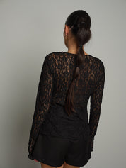Maglia girocollo pizzo Nero Vicolo TAC1750;Maglia girocollo pizzo Nero Vicolo TAC1750 — foto 2;Maglia girocollo pizzo Nero Vicolo TAC1750 — foto 3;Maglia girocollo pizzo Nero Vicolo TAC1750 — foto 4;Maglia girocollo pizzo Nero Vicolo TAC1750 — foto 5