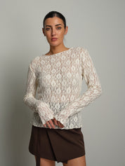 Maglia girocollo pizzo Panna Vicolo TAC1750;Maglia girocollo pizzo Panna Vicolo TAC1750 — foto 2;Maglia girocollo pizzo Panna Vicolo TAC1750 — foto 3;Maglia girocollo pizzo Panna Vicolo TAC1750 — foto 4;Maglia girocollo pizzo Panna Vicolo TAC1750 — foto 5;Maglia girocollo pizzo Panna Vicolo TAC1750 — foto 6