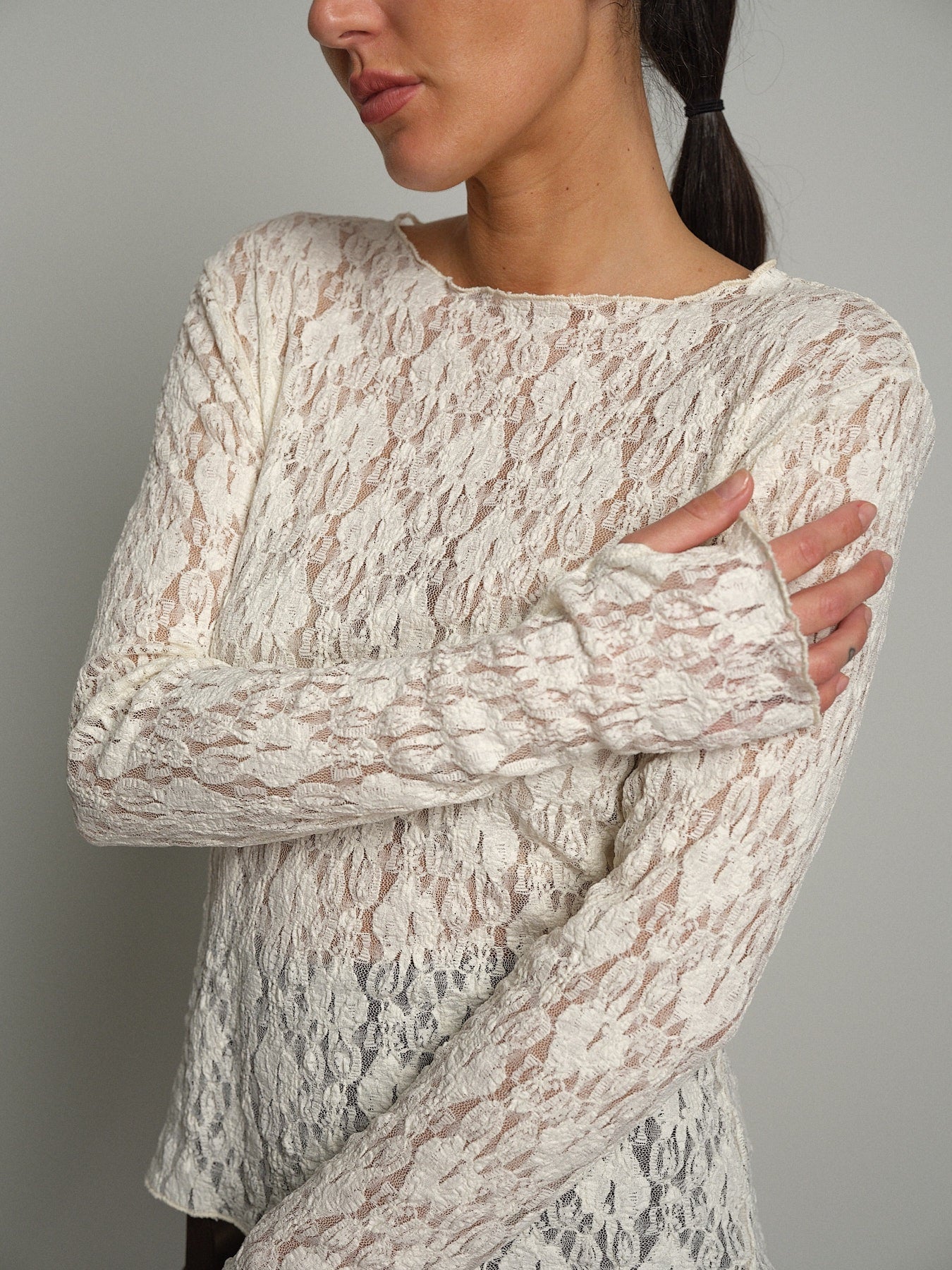 Maglia girocollo pizzo Panna Vicolo TAC1750;Maglia girocollo pizzo Panna Vicolo TAC1750 — foto 2;Maglia girocollo pizzo Panna Vicolo TAC1750 — foto 3;Maglia girocollo pizzo Panna Vicolo TAC1750 — foto 4;Maglia girocollo pizzo Panna Vicolo TAC1750 — foto 5;Maglia girocollo pizzo Panna Vicolo TAC1750 — foto 6
