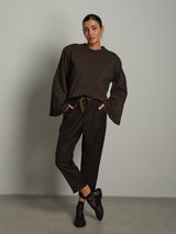 Pantalone coulisse - Verde militare