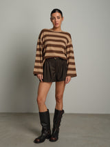 Shorts pinces  - moro