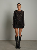 Shorts pinces - Nero