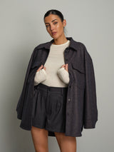 Giacca camicia PREORDINE 03/11 - Antracite