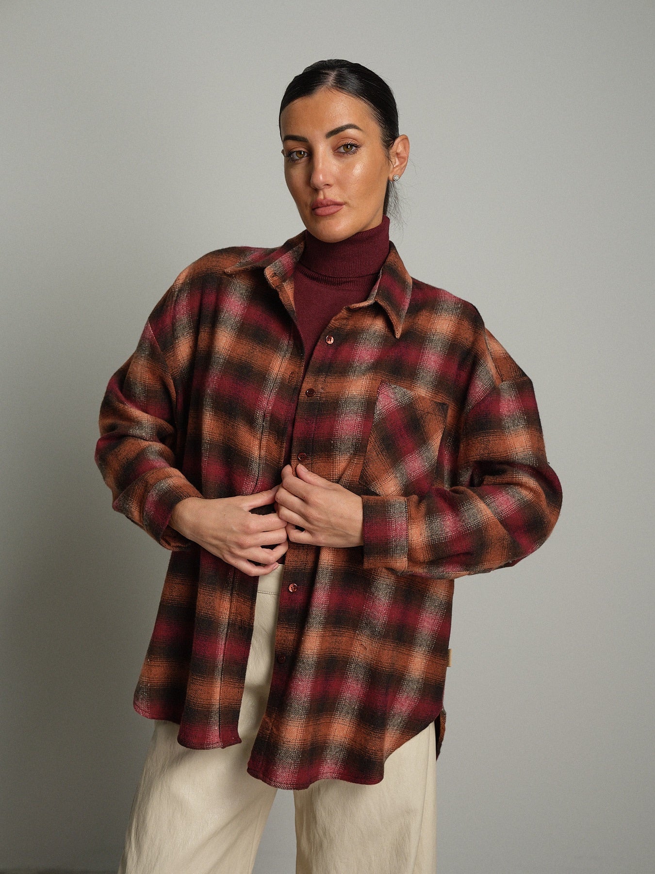 Camicia flanella over check Bordeaux Vicolo TAC1818;Camicia flanella over check Bordeaux Vicolo TAC1818 — foto 2;Camicia flanella over check Bordeaux Vicolo TAC1818 — foto 3;Camicia flanella over check Bordeaux Vicolo TAC1818 — foto 4;Camicia flanella over check Bordeaux Vicolo TAC1818 — foto 5;Camicia flanella over check Bordeaux Vicolo TAC1818 — foto 6;Camicia flanella over check Bordeaux Vicolo TAC1818 — foto 7