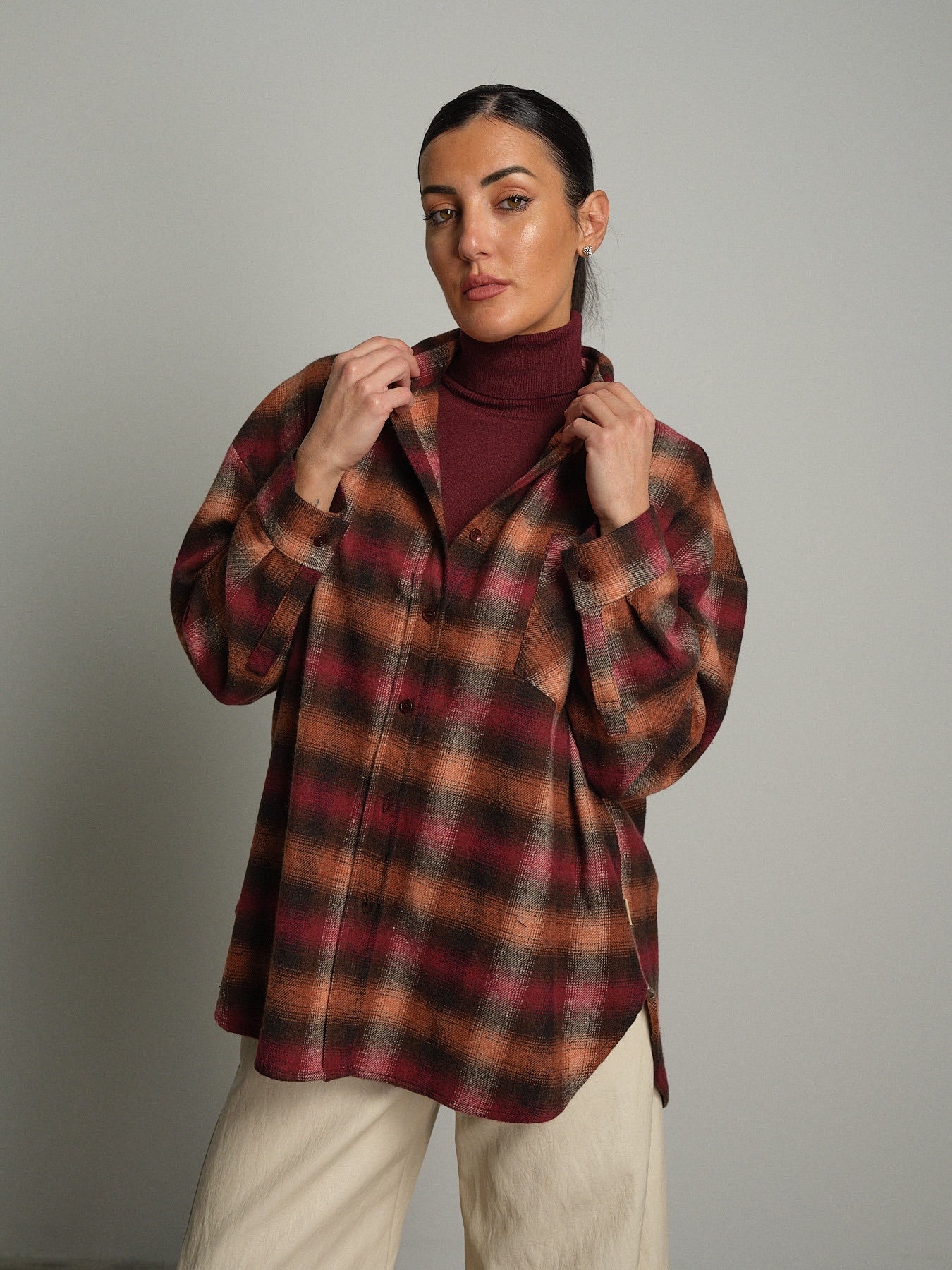 Camicia flanella over check Bordeaux Vicolo TAC1818;Camicia flanella over check Bordeaux Vicolo TAC1818 — foto 2;Camicia flanella over check Bordeaux Vicolo TAC1818 — foto 3;Camicia flanella over check Bordeaux Vicolo TAC1818 — foto 4;Camicia flanella over check Bordeaux Vicolo TAC1818 — foto 5;Camicia flanella over check Bordeaux Vicolo TAC1818 — foto 6;Camicia flanella over check Bordeaux Vicolo TAC1818 — foto 7
