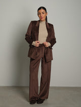 Pantalone eli velluto - moro