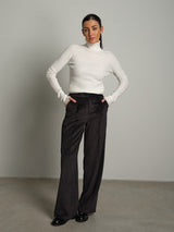 Pantalone eli velluto - Nero