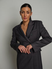 Abito robe manteau Antracite Vicolo TAC1899;Abito robe manteau Antracite Vicolo TAC1899 — foto 2;Abito robe manteau Antracite Vicolo TAC1899 — foto 3;Abito robe manteau Antracite Vicolo TAC1899 — foto 4;Abito robe manteau Antracite Vicolo TAC1899 — foto 5