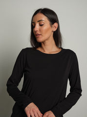 Maglia manica lunga slim basica Nero Vicolo UAC0098;Maglia manica lunga slim basica Nero Vicolo UAC0098 — foto 2;Maglia manica lunga slim basica Nero Vicolo UAC0098 — foto 3