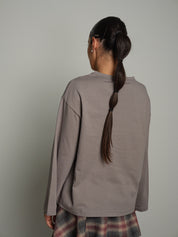 Maglia ampia over Grigio-perla Vicolo UAC0118;Maglia ampia over Grigio-perla Vicolo UAC0118 — foto 2;Maglia ampia over Grigio-perla Vicolo UAC0118 — foto 3;Maglia ampia over Grigio-perla Vicolo UAC0118 — foto 4;Maglia ampia over Grigio-perla Vicolo UAC0118 — foto 5
