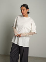 T-shirt manica pizzo Bianco-ottico Vicolo UAC0131;T-shirt manica pizzo Bianco-ottico Vicolo UAC0131 — foto 2;T-shirt manica pizzo Bianco-ottico Vicolo UAC0131 — foto 3;T-shirt manica pizzo Bianco-ottico Vicolo UAC0131 — foto 4;T-shirt manica pizzo Bianco-ottico Vicolo UAC0131 — foto 5