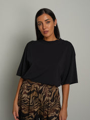 T-shirt ampia Nero Vicolo UAC0170;T-shirt ampia Nero Vicolo UAC0170 — foto 2;T-shirt ampia Nero Vicolo UAC0170 — foto 3;T-shirt ampia Nero Vicolo UAC0170 — foto 4