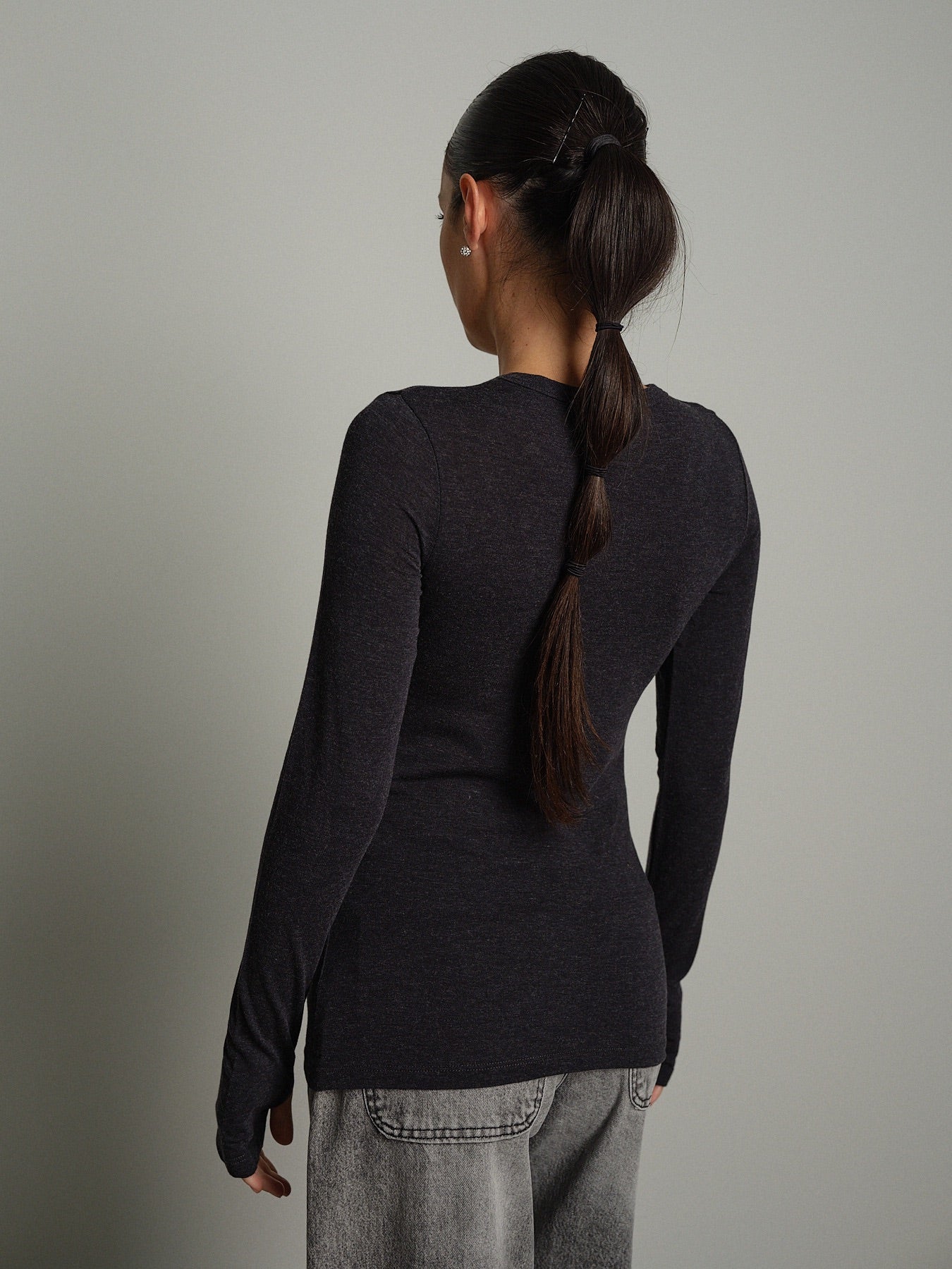 Maglia lana modal misto lana Antracite Vicolo UAC0208;Maglia lana modal misto lana Antracite Vicolo UAC0208 — foto 2;Maglia lana modal misto lana Antracite Vicolo UAC0208 — foto 3;Maglia lana modal misto lana Antracite Vicolo UAC0208 — foto 4;Maglia lana modal misto lana Antracite Vicolo UAC0208 — foto 5