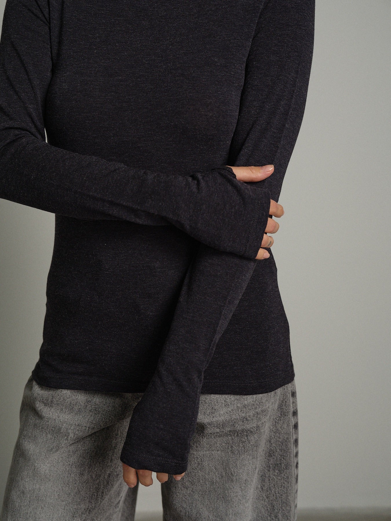 Maglia lana modal misto lana Antracite Vicolo UAC0208;Maglia lana modal misto lana Antracite Vicolo UAC0208 — foto 2;Maglia lana modal misto lana Antracite Vicolo UAC0208 — foto 3;Maglia lana modal misto lana Antracite Vicolo UAC0208 — foto 4;Maglia lana modal misto lana Antracite Vicolo UAC0208 — foto 5