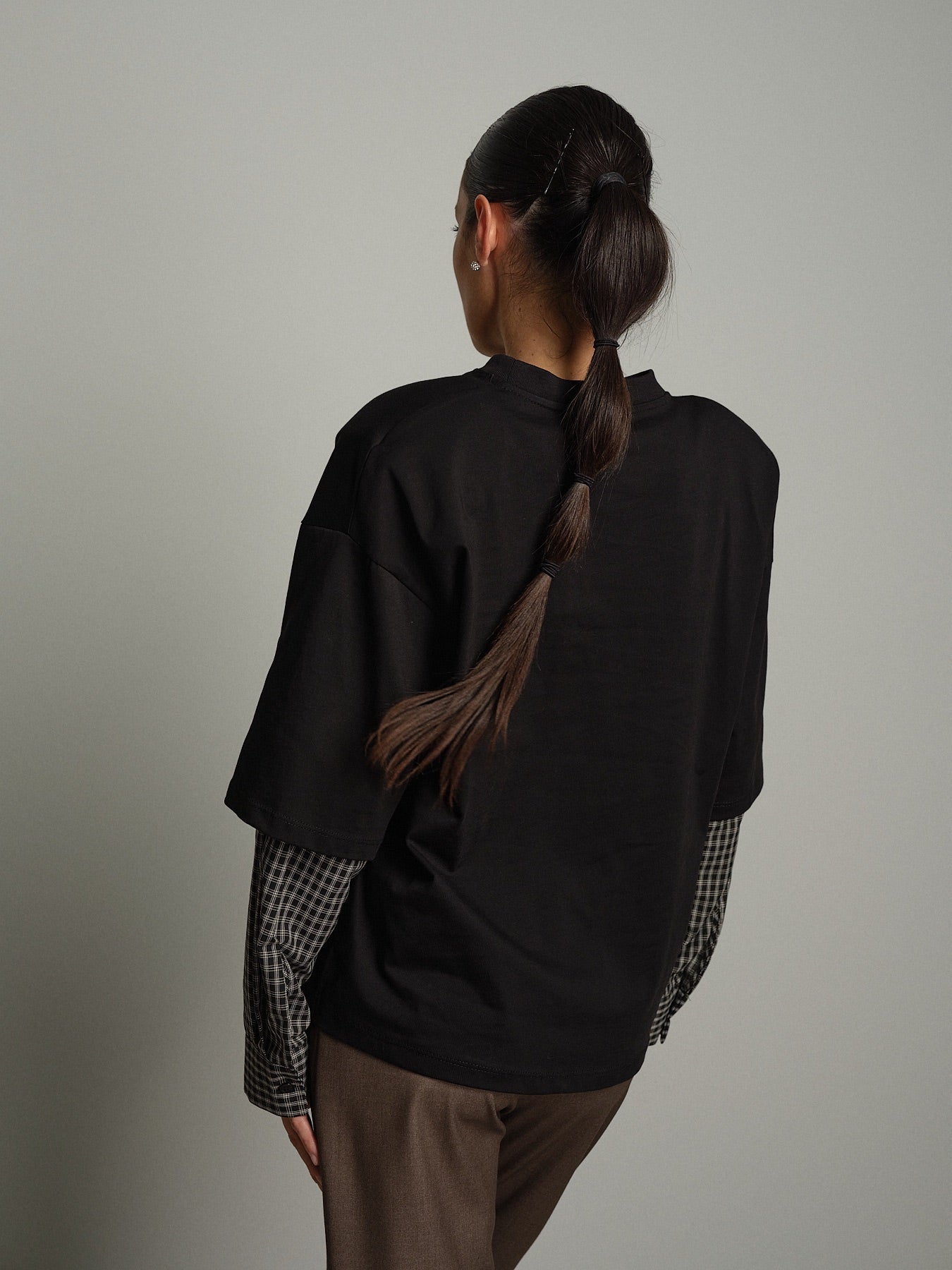 T-shirt manica camicia over Nero Vicolo UAC0222;T-shirt manica camicia over Nero Vicolo UAC0222 — foto 2;T-shirt manica camicia over Nero Vicolo UAC0222 — foto 3;T-shirt manica camicia over Nero Vicolo UAC0222 — foto 4;T-shirt manica camicia over Nero Vicolo UAC0222 — foto 5