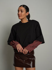 T-shirt manica camicia over Rosso Vicolo UAC0222;T-shirt manica camicia over Rosso Vicolo UAC0222 — foto 2;T-shirt manica camicia over Rosso Vicolo UAC0222 — foto 3;T-shirt manica camicia over Rosso Vicolo UAC0222 — foto 4;T-shirt manica camicia over Rosso Vicolo UAC0222 — foto 5;T-shirt manica camicia over Rosso Vicolo UAC0222 — foto 6