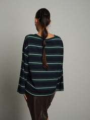 Maglia riga larga Verde-bottiglia Vicolo UAC0226;Maglia riga larga Verde-bottiglia Vicolo UAC0226 — foto 2;Maglia riga larga Verde-bottiglia Vicolo UAC0226 — foto 3;Maglia riga larga Verde-bottiglia Vicolo UAC0226 — foto 4;Maglia riga larga Verde-bottiglia Vicolo UAC0226 — foto 5